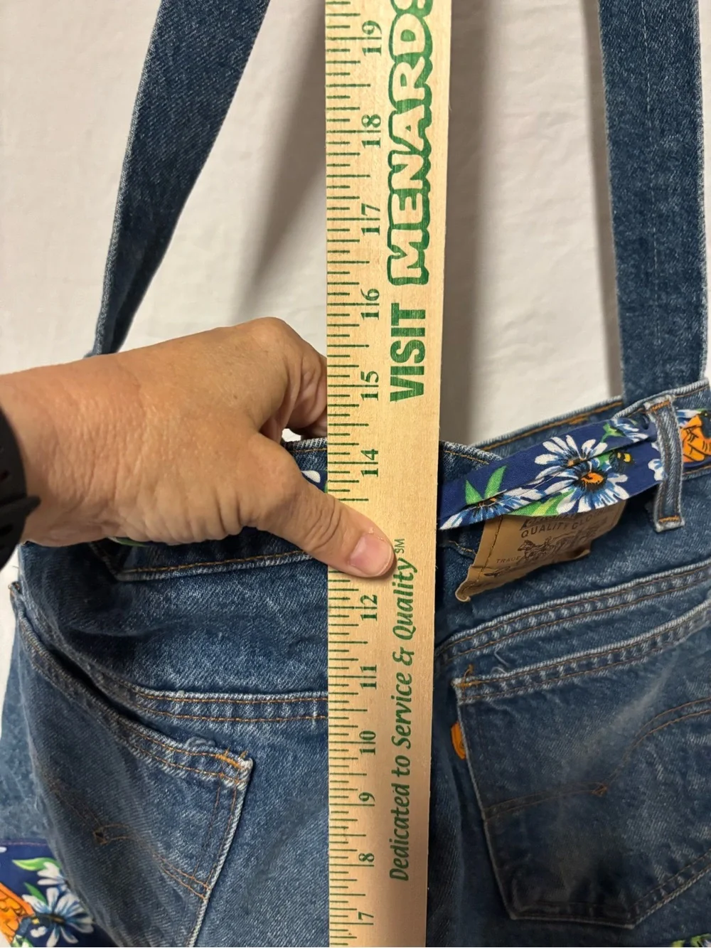Levi’s Upstyles Denim Jeans Handmade Purse